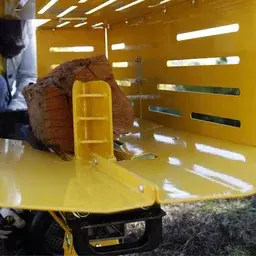 Interior de la Astilladora